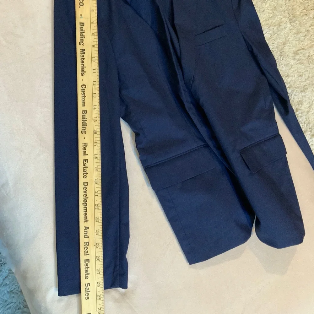 Old Navy Blue M Sport Coat Blazer Lightweight Preppy Business Casual Officecore